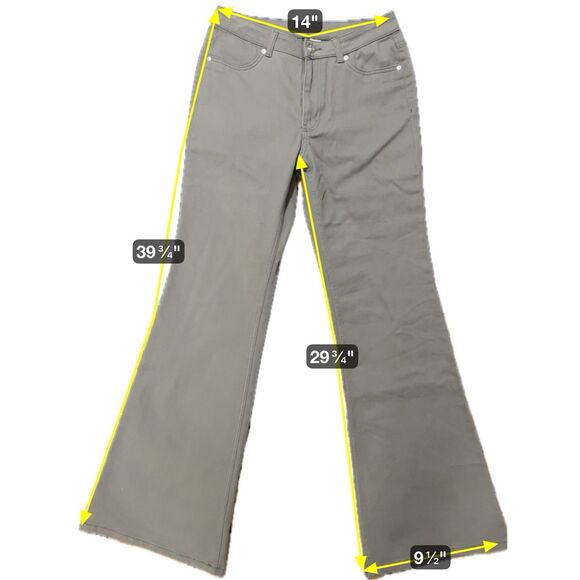 Divided Gray Flare Jeans‎ Sz 10 - Picture 3 of 5